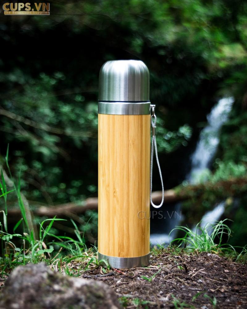 Our bamboo thermos is made from 100% organic bamboo from Vietnam