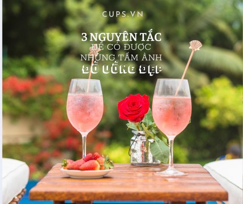 3 nguyên tắc để chụp ảnh đồ uống đẹp