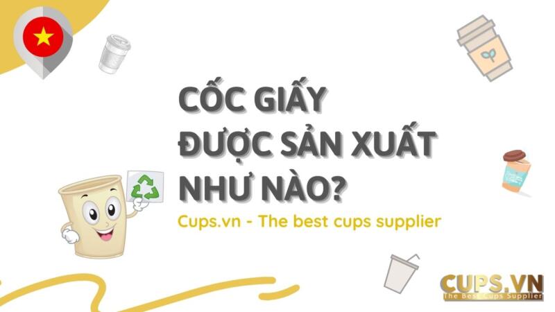 CỐC GIẤY ĐƯỢC SẢN XUẤT NHƯ NÀO