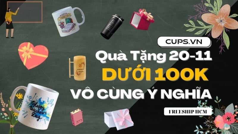 quà tặng 20-11 dưới 100k ý nghĩa