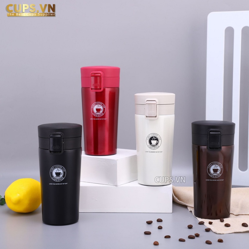 Ly Giữ Nhiệt Korea Style có 4 màu chọn lựa