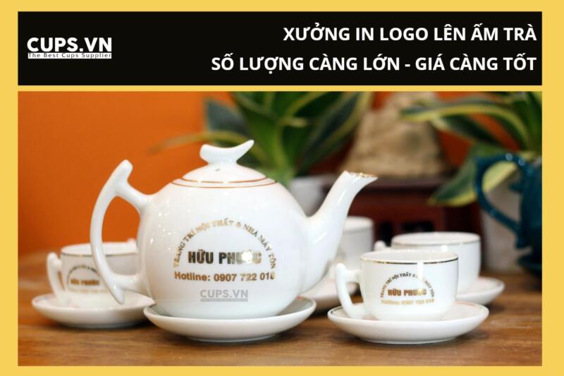 Mẹo để tìm ra địa chỉ in logo lên ấm trà chất lượng cao