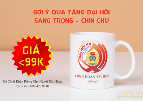 Gợi Ý 3 Món Quà Đại Hội giá rẻ- In Logo Và Chữ Kỉ Niệm