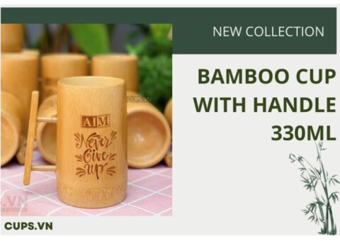 Ly Tre Có Quai 330ml 12cm Bamboo Coffee CUP 330ml