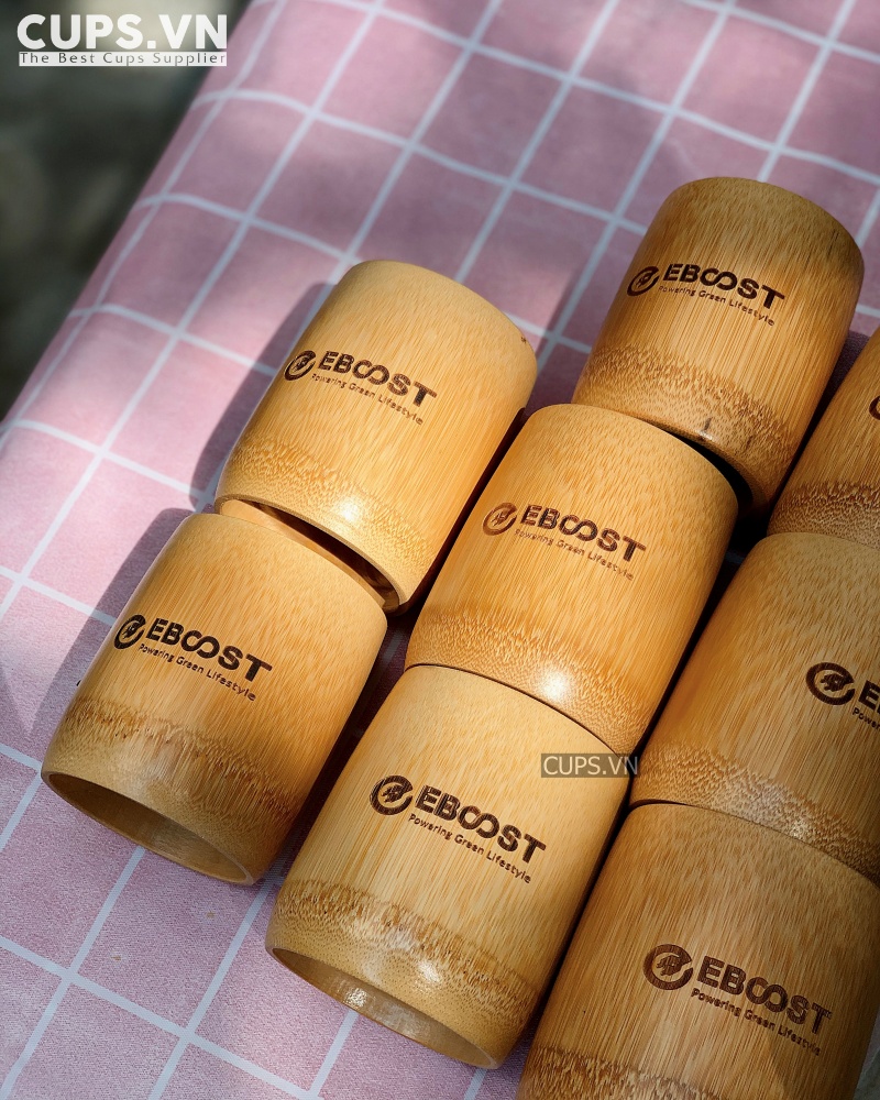 Ly Làm Từ Tre được EBOOST chọn làm quà tặng khách hàng