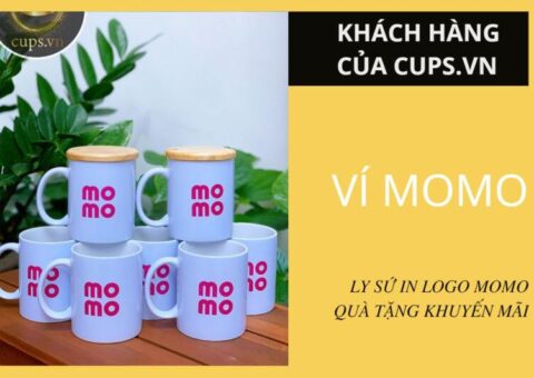 Ly sứ Momo in tại Cups