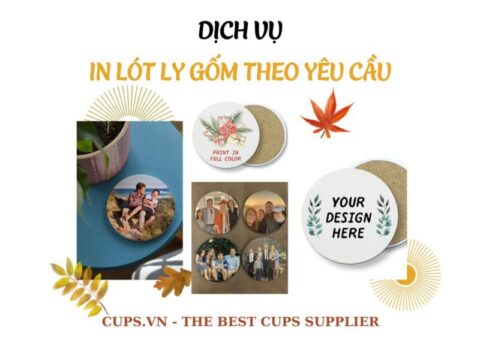 In Lót Ly Gốm Theo Yêu Cầu Cực Đẹp, Cực Nhanh