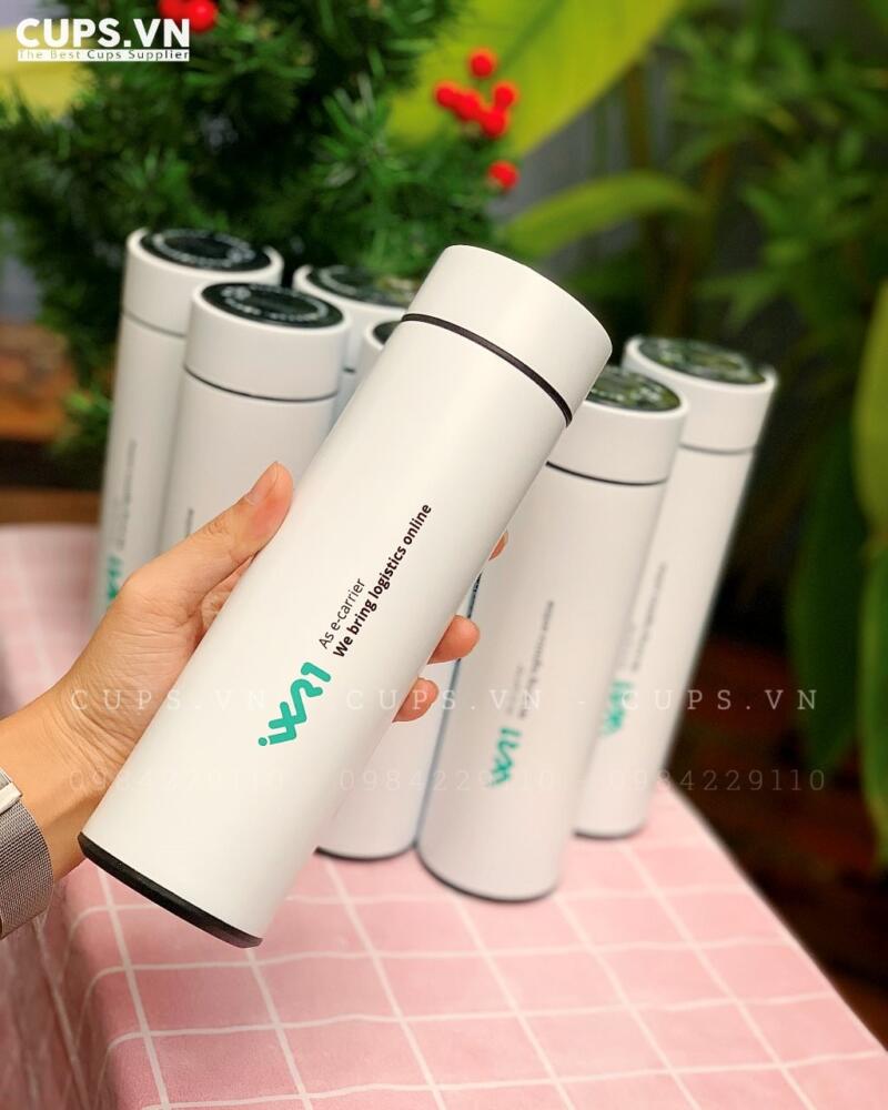 In lụa là phương pháp in ấn lên bình giữ nhiệt cho logo có 1-2 màu (1)