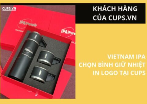 Bình giữ nhiệt cao cấp CUPS.VN - Giải pháp quà tặng hoàn hảo cho VIETNAM IPA