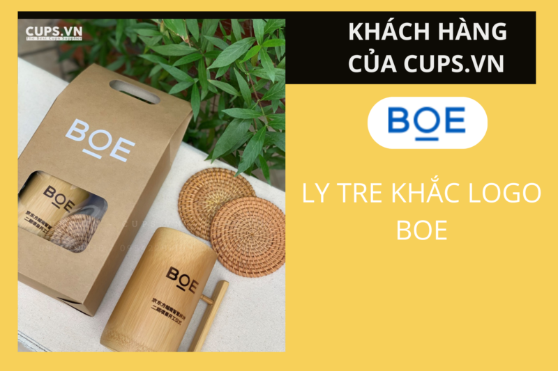 Personalized gifts like engraved bamboo cups are becoming a trend in corporate branding