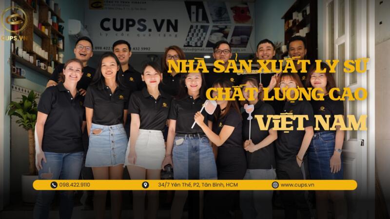 Với 12 năm kinh nghiệm, chúng tôi chuyên sản xuất ly sứ cao cấp và cung cấp dịch vụ in logo theo yêu cầu
