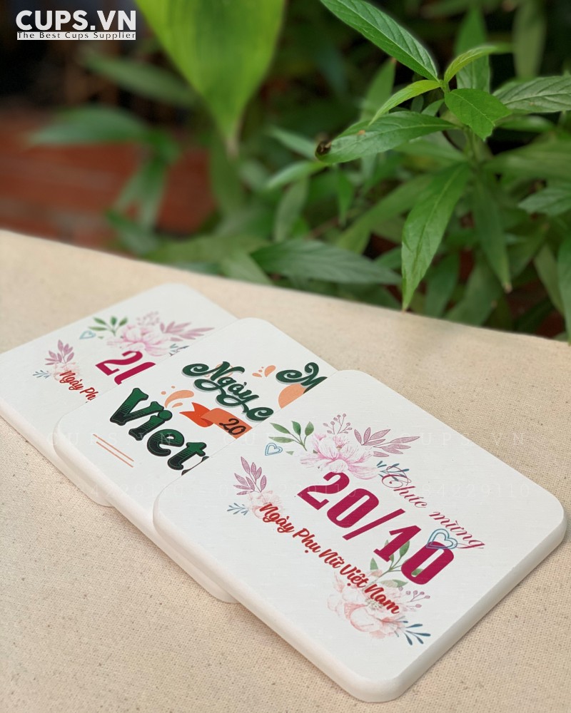 Bộ quà tặng 20/10 in logo & tên nhân viên cho công ty