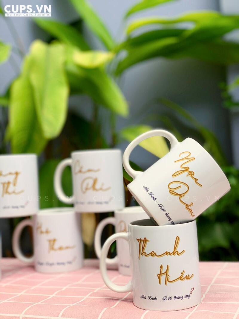 Ly giá rẻ men trắng đục