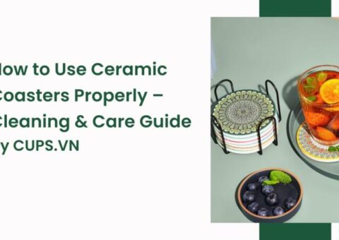 How to Use Ceramic Coasters Properly – Cleaning & Care Guide