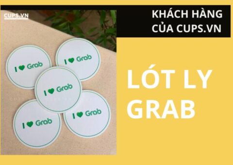 500 chiếc lót ly custom Grab hoàn thiện đúng tiến độ chỉ trong 5 ngày