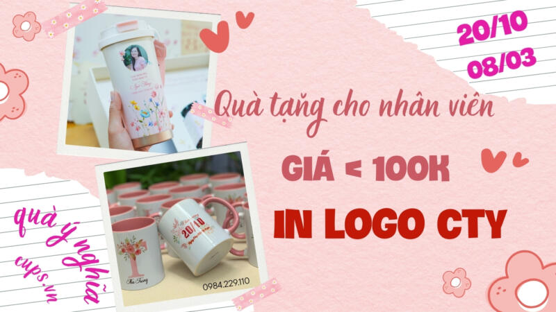 Thay vì những món quà truyền thống, ngày càng nhiều doanh nghiệp lựa chọn ly sứ in logo và tên cá nhân để tặng nhân viên vào dịp 20/10. Đây không chỉ là xu hướng mà còn là giải pháp hiệu quả cho việc xây dựng văn hóa doanh nghiệp.