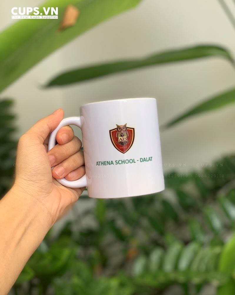 Ceramic Mug Printed with Class Year and Message – Meaningful Teacher’s Day Gift Under $5