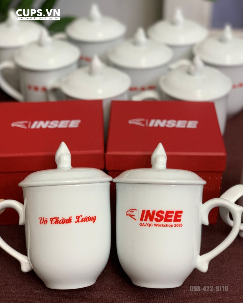Ly Cá Nhân Hóa - Ly sứ in tên riêng