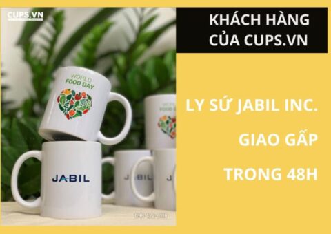 Case study thực tế: Vinacup triển khai gấp 200 ly sứ in logo cho Jabil Inc. chỉ trong 48 giờ – giải pháp quà tặng sự kiện chuyên nghiệp, đúng tiến độ.