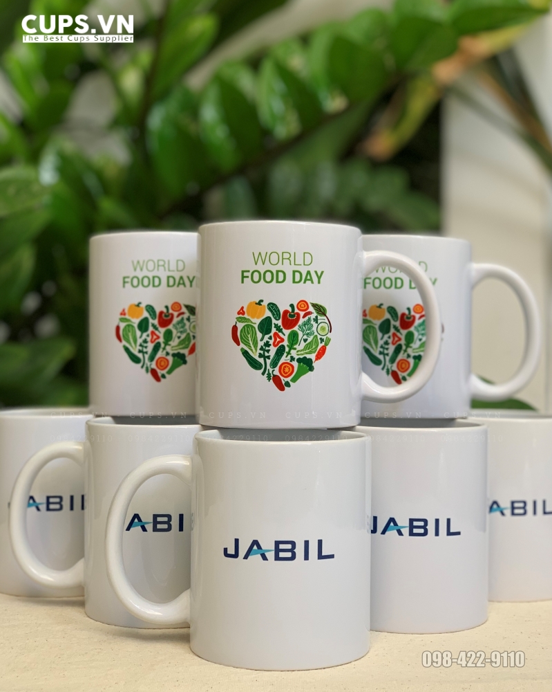Giải Pháp Quà Tặng Cho Event - Ly sứ in logo cực đẹp