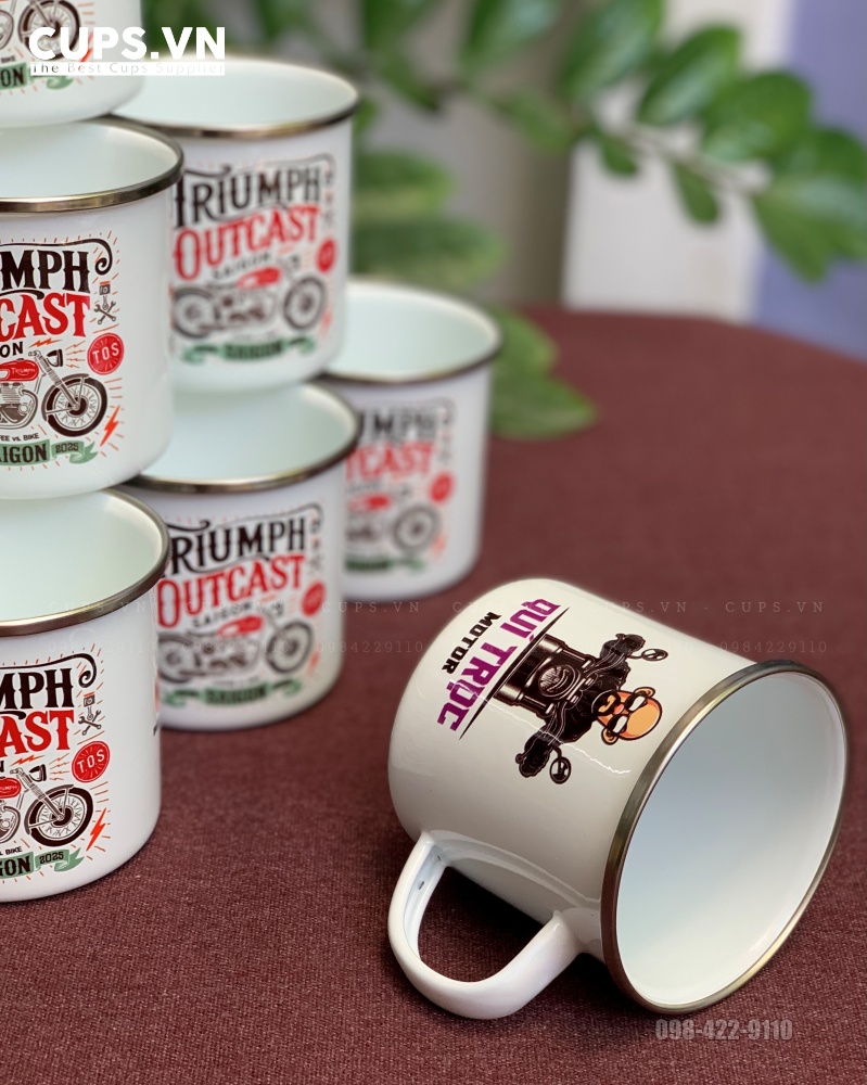 Mẫu ly thiếc in logo lấy nhanh tại TP.HCM