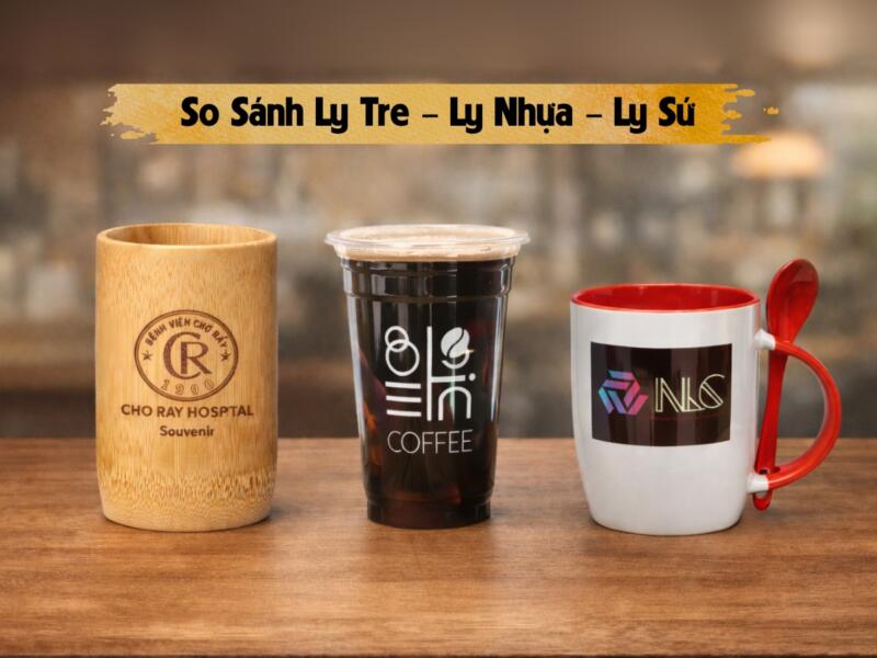 Trong các chiến dịch quà tặng và truyền thông thương hiệu, việc chọn đúng loại ly ảnh hưởng trực tiếp đến hình ảnh doanh nghiệp. Ly tre nổi bật với yếu tố thân thiện môi trường, ly nhựa tiện lợi và chi phí thấp, trong khi ly sứ mang lại cảm giác sang trọng và bền vững. Bài viết so sánh chi tiết ly tre – ly nhựa – ly sứ giúp doanh nghiệp hiểu rõ ưu nhược điểm từng loại, từ đó lựa chọn sản phẩm phù hợp với mục tiêu thương hiệu, ngân sách và thông điệp truyền tải. Vinacup cung cấp đầy đủ giải pháp in ấn, khắc logo theo yêu cầu cho cả ba dòng sản phẩm.