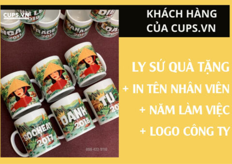 Quà Tặng Nhân Viên Công Ty – Khi Mỗi Chiếc Ly Sứ Kể Một Câu Chuyện Riêng